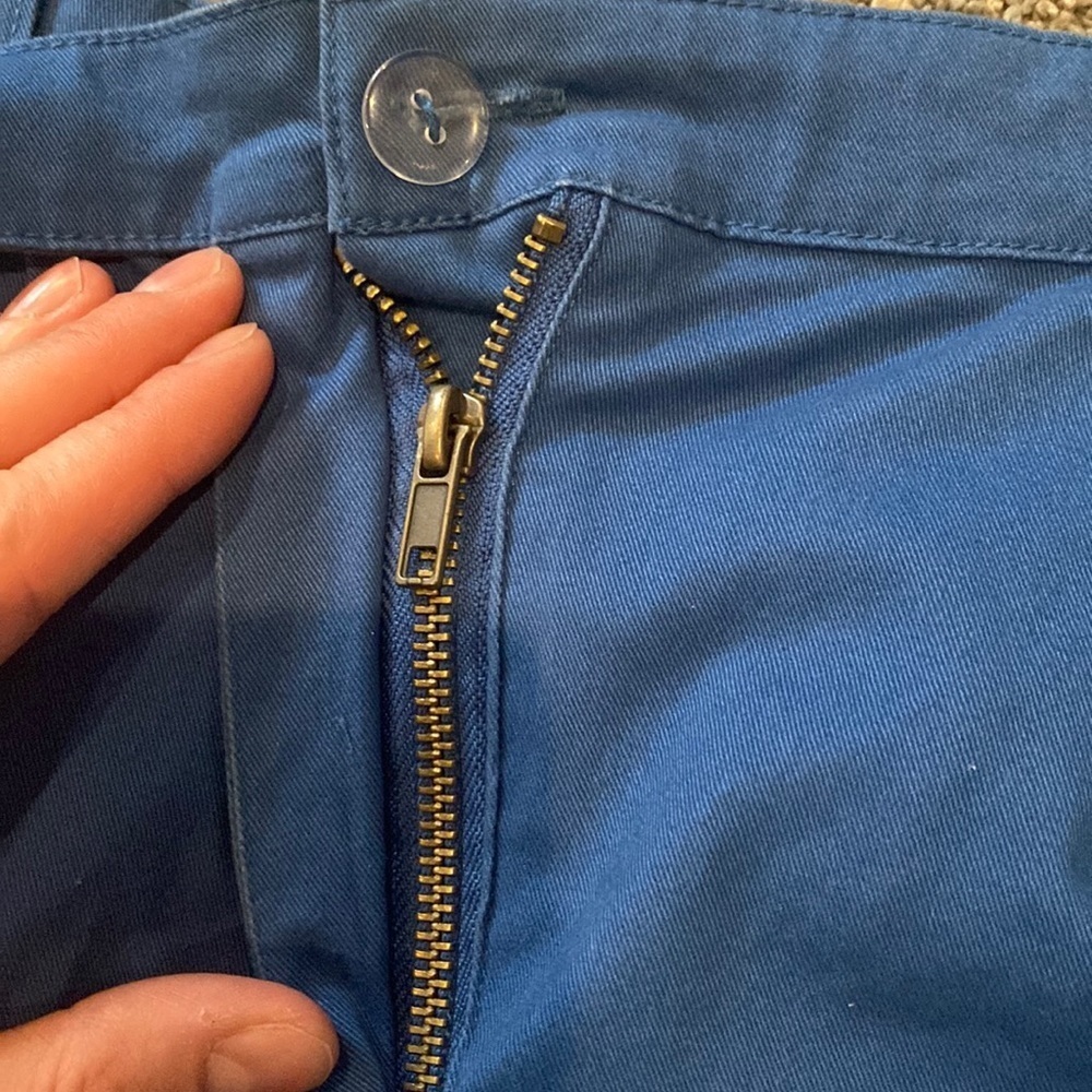 BDG urban outfitters Lara Chino Pocket Mini Skirt | NWT in color BLUE! - Picture 4 of 9